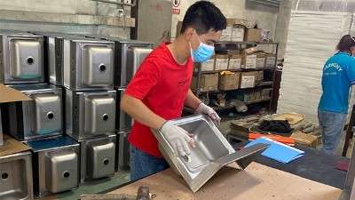 廚房臺(tái)下盆