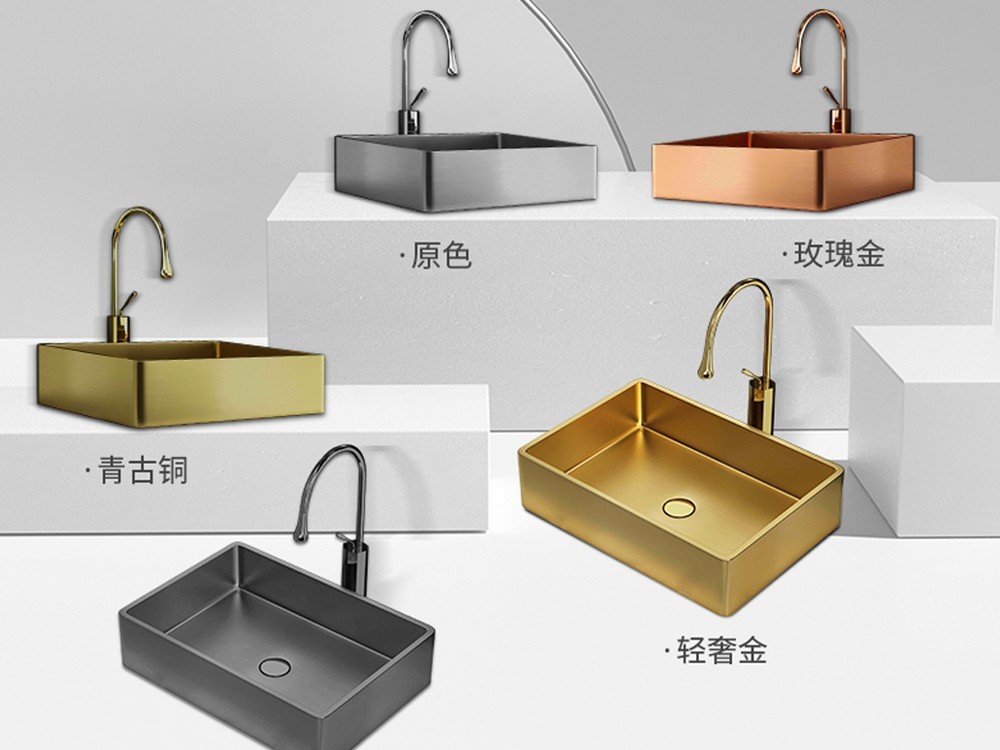 RB-S02手工方形洗手盆