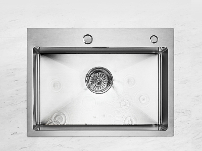 LR-D2522-10不銹鋼圓角單盆