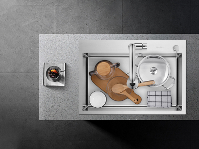 LZ-D3320-10手工直角單盆