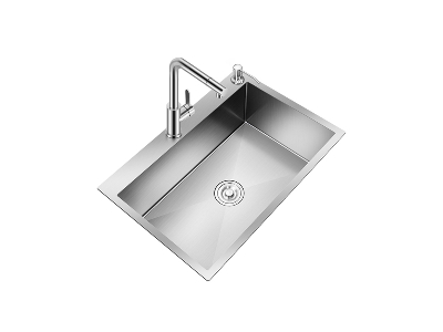 LZ-D3320-10手工直角單盆